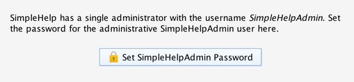 Admin Password Screenshot