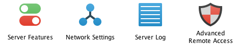 Server Settings Screenshot